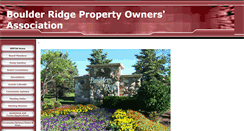 Desktop Screenshot of boulderridgepoa.net