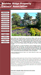 Mobile Screenshot of boulderridgepoa.net